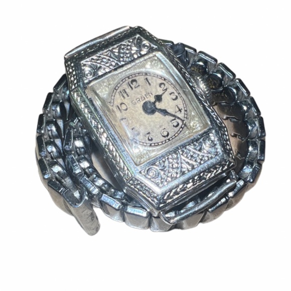 Ladies Vintage white gold 14k watch. - Picture 1 of 9